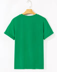 Plain Crew Neck Tee