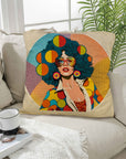 Disco Girl 3 Pillow Case Made in America