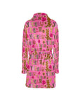 Pink Yeehaw Women's Western Bath Robe