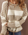 Saylor Round Neck Loose Sweater