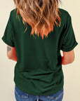 Plain Crew Neck Tee