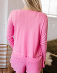 Ayla Cropped Cami Shorts and Cardigan Lounge Set