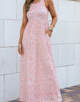 Grace Pocketed Sleeveless Maxi Dress