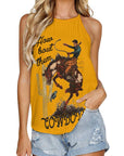 How Bout Them Cowboys Vintage Western Tank Top