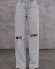 The Livie Straight Leg Jean