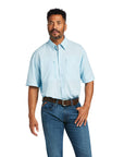 Ariat VentTek Classic Fit SS- Crystal Blue