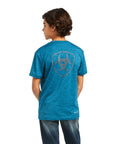 Ariat Boys Teal Charger Tee