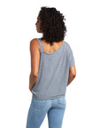 Savanna Top- Charcoal Grey