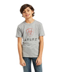 Ariat Boys Heather Grey Tee