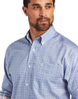 Wrinkle Free Noel Classic Fit Shirt-BELLA BLUE