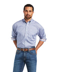 Wrinkle Free Noel Classic Fit Shirt-BELLA BLUE