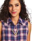 REAL Billie Jean Shirt - Heartland Plaid