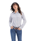 Kirby Stretch Shirt-TOWNSHIP PRINT