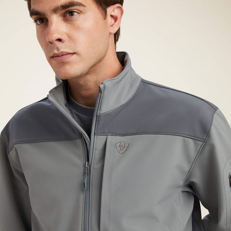 Vernon 2.0 Softshell Jacket-JETTY GRAY