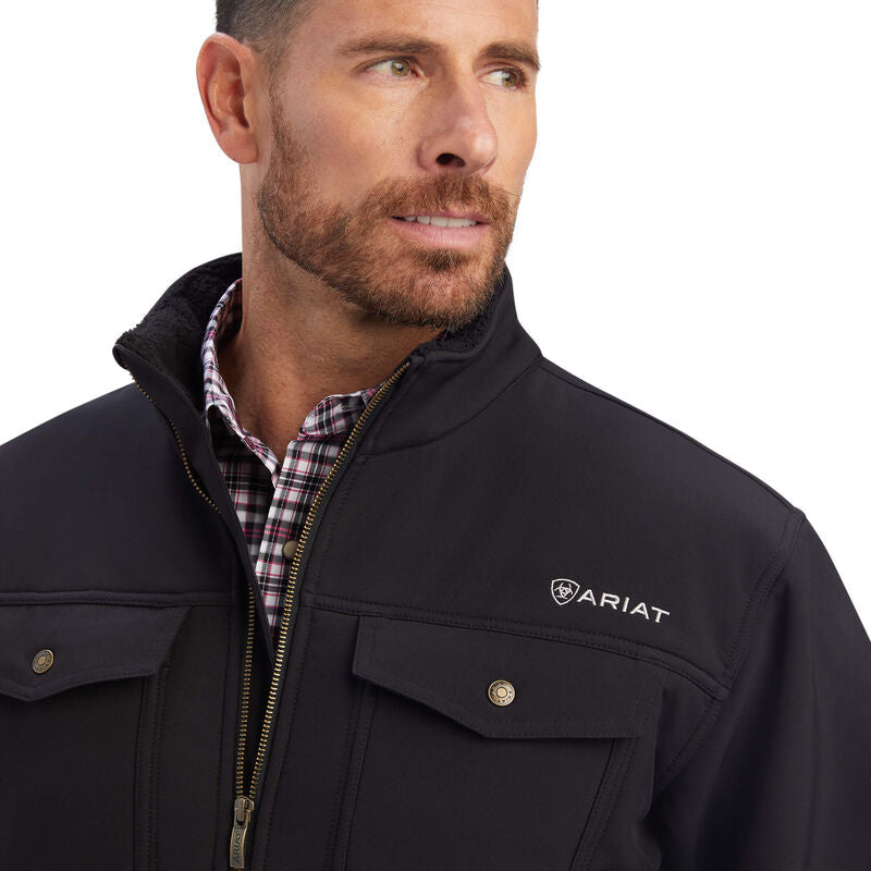 Grizzly Canvas Insulated Jacket- Black