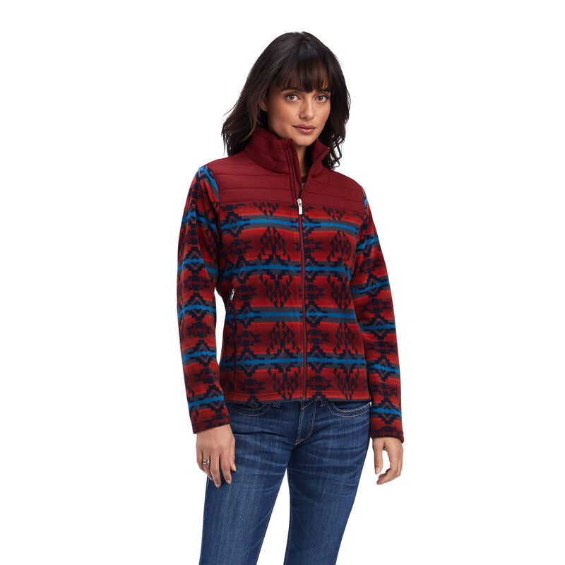Prescott Fleece Jacket-SONORAN PRINT