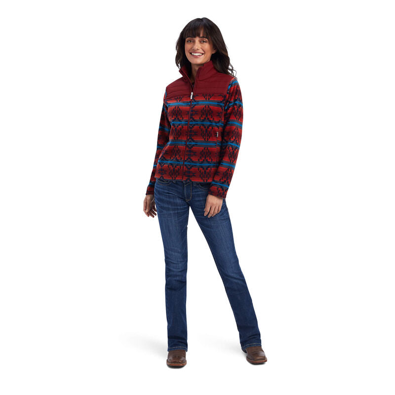 Prescott Fleece Jacket-SONORAN PRINT