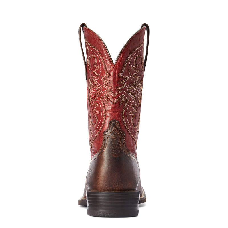 Sport Pardner Western Boot-MATTE REBEL BROWN