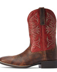 Sport Pardner Western Boot-MATTE REBEL BROWN