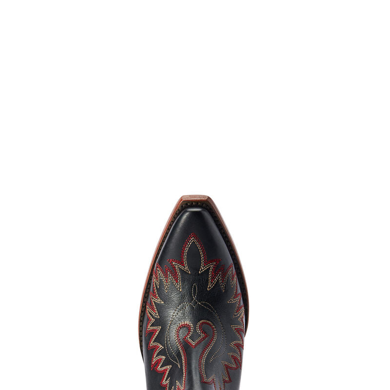 Dixon Chimayo Western Boot- Cash Black