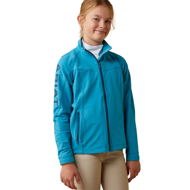 Agile Softshell Jacket- Mosaic Blue