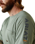 Rebar Heat Fighter T-Shirt-LILY PAD/ PERISCOPE