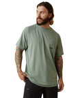 Rebar Heat Fighter T-Shirt-LILY PAD/ PERISCOPE