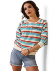 REAL Rosa Serape Sweatshirt
