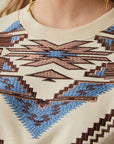 Chimayo Embroidered Sweatshirt