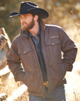 Ariat Men’s Bracken Grizzly 2.0 Canvas Conceal and Carry Jacket
