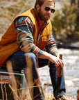 Ariat Men’s Chestnut Grizzly 2.0 Canvas Conceal and Carry Vest