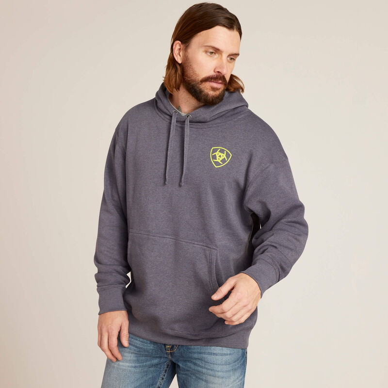 Gradient Badge Hoodie