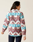 Shacket Shirt Jacket-BAJA JACQUARD