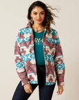 Shacket Shirt Jacket-BAJA JACQUARD