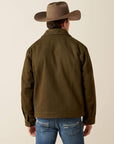 Ariat Men's Dark Green Canvas Rancher Jacket