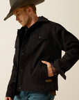 Ariat Men's Black Canvas Rancher Jacket