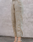 SALE The Selina Barrel Pant in Olive