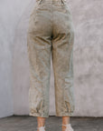 SALE The Selina Barrel Pant in Olive