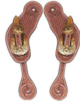 Hilason Western Style Men & Womens Spur Straps for Horse Riding, Barrel Racing,Show,and Rodeo