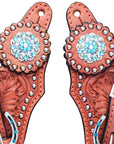 Hilason Western Style Men & Womens Spur Straps for Horse Riding, Barrel Racing,Show,and Rodeo