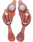 Hilason Western Style Men & Womens Spur Straps for Horse Riding, Barrel Racing,Show,and Rodeo