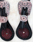 Hilason Western Style Men & Womens Spur Straps for Horse Riding, Barrel Racing,Show,and Rodeo