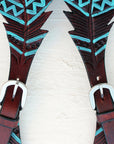 Hilason Western Style Men & Womens Spur Straps for Horse Riding, Barrel Racing,Show,and Rodeo