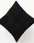 Hilason Cowhide Leather Hair-On Patchwork Cushion Pillow Cover
