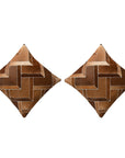 Hilason Cowhide Leather Hair-On Patchwork Cushion Pillow Cover