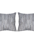 Hilason Cowhide Leather Hair-On Patchwork Cushion Pillow Cover