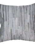 Hilason Cowhide Leather Hair-On Patchwork Cushion Pillow Cover