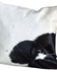 Hilason Cowhide Leather Hair-On Patchwork Cushion Pillow Cover