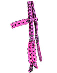 Horse Bridle Headstall Flat Braided Paracord Hilason