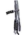 Horse Bridle Headstall Flat Braided Paracord Hilason